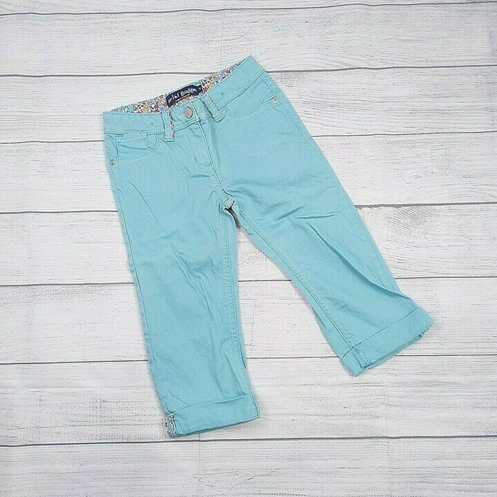 7 Mini Boden Blue Cropped Denim Pants